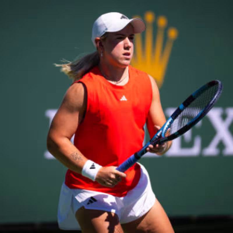 The incredible journey of Kartal in Indian Wells: from leaving the hotel after losing in the preliminary phase to reaching the round of 16. Photo: Getty Images.