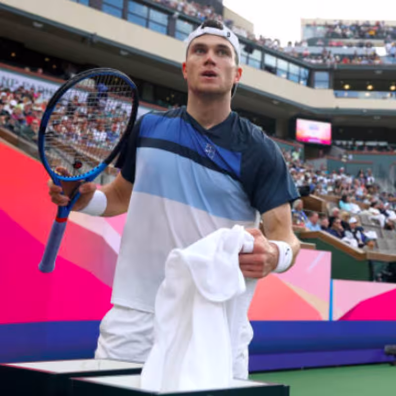 Jack Draper spoke about his upcoming match with Shelton. Source: Getty