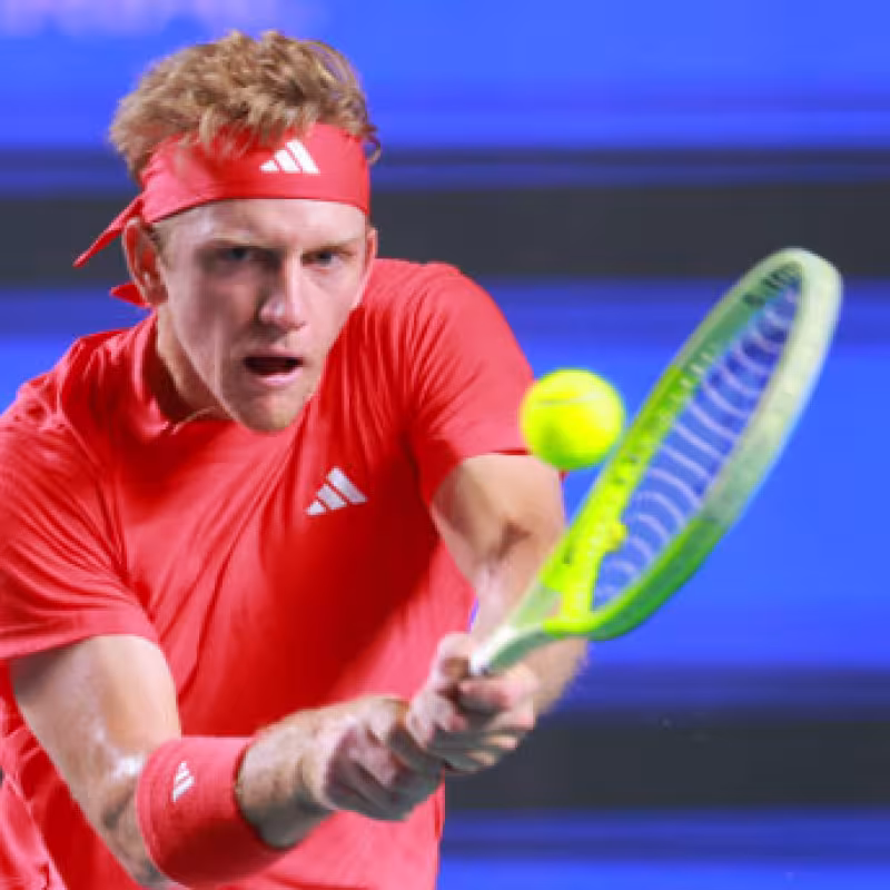McDonald and the wind deny victory to Davidovich, who bids farewell in the first round of Indian Wells. Photo: Getty Images.