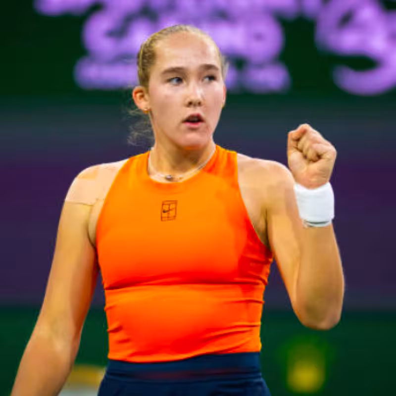 Mirra Andreeva advances at Indian Wells 2025. Source: Getty