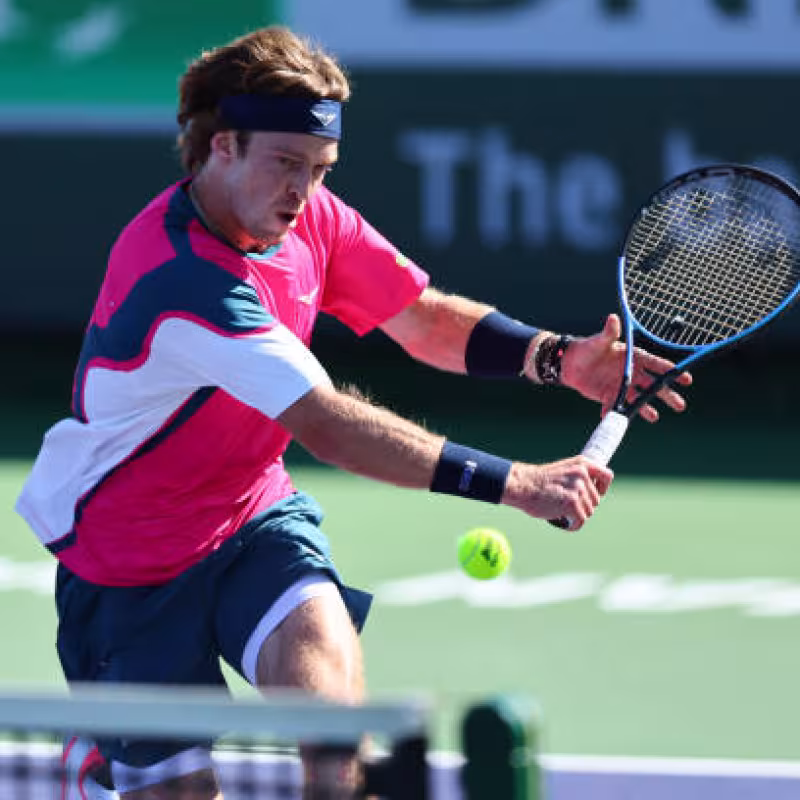 Andrey Rublev in 2025. Photo: gettyimages