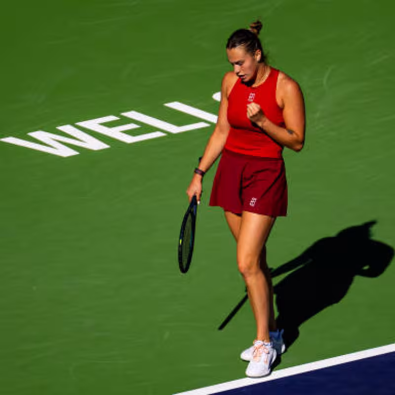 Sabalenka advances at full speed, Fritz comes back against Tabilo. Photo: Getty
