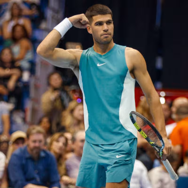Alcaraz in Puerto Rico. Photo: gettyimages