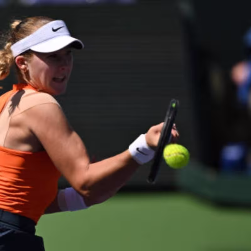 Mirra Andreeva at Indian Wells 2025. Photo: Getty
