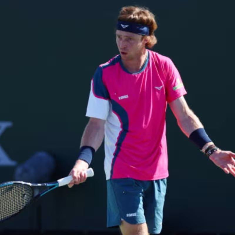 Andrey Rublev. Photo: Getty
