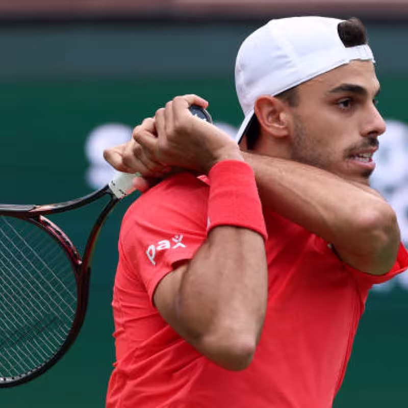 Cerundolo knocks De Miñaur out of Indian Wells 2025. Photo: Getty