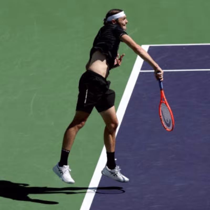 Taylor Fritz at Indian Wells 2025. Photo: Getty