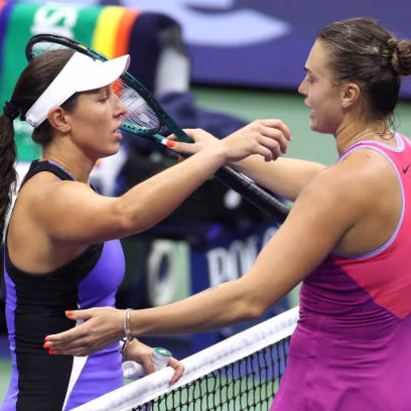 Schedule and where to watch on TV and online the women's final of the Miami Open 2025: Aryna Sabalenka vs Jessica Pegula. Photo: Getty.