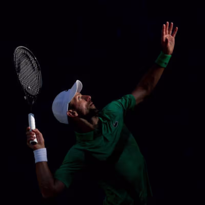 Schedule and where to watch Novak Djokovic in his debut at the Miami Open 2025 against Rinky Hijikata. Photo: Getty