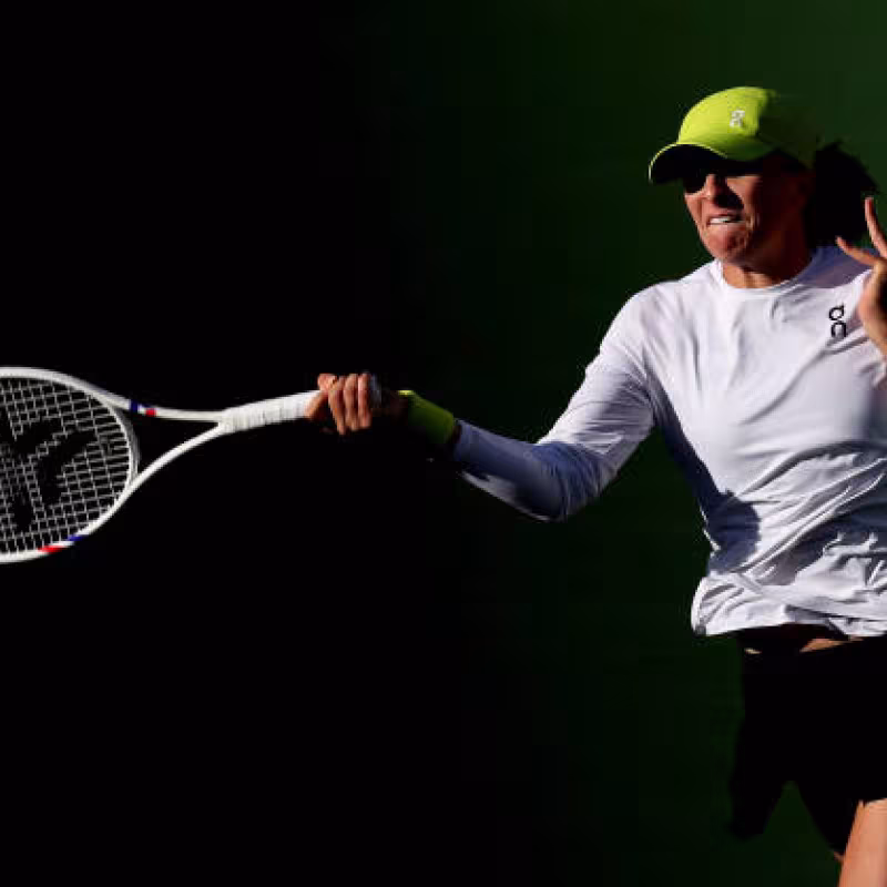 Iga Swiatek, rival in Miami Open 2025. Photo: gettyimages