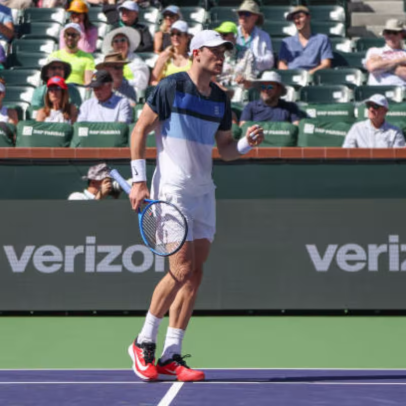 Draper defeats Fritz to meet another American. Photo: Getty