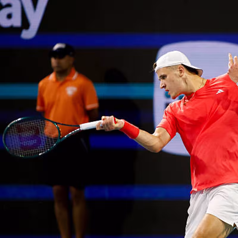 Jakub Mensik, precocity as a finalist of Masters 1000. Photo: gettyimages