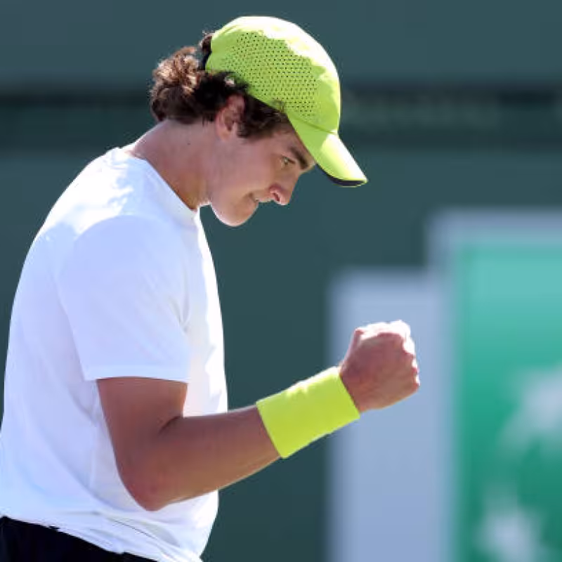 João Fonseca, semifinalist in Phoenix. Photo: gettyimages.
