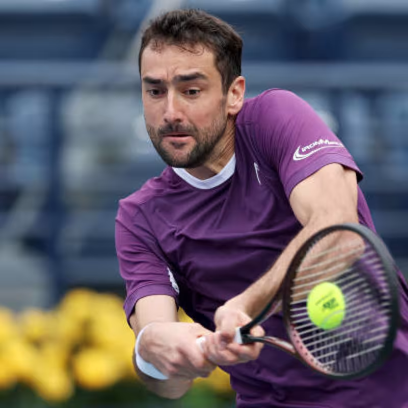 Marin Cilic will play in Murcia. Photo: Getty Images.