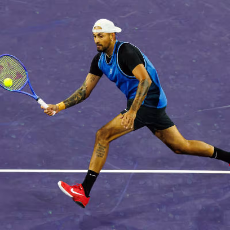 Nick Kyrgios wins at Miami Open 2025. Photo: gettyimages