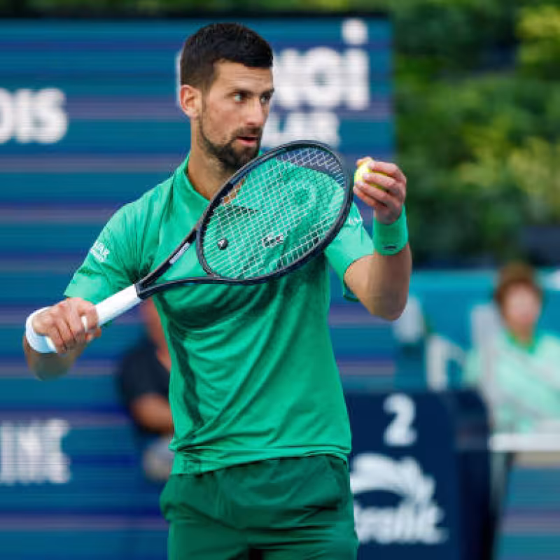 Djokovic wins in Miami. Photo: gettyimages