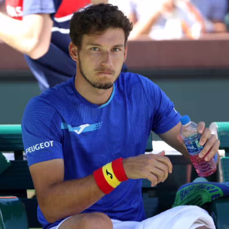 Pablo Carreño, Indian Wells 2025 Qualifying Phase. Photo: gettyimages.