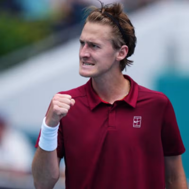 Sebastian Korda at the Miami Open 2025. Photo: Getty