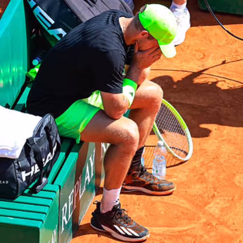 Alejandro Davidovich apologized to his team in Monte Carlo. Source: Getty