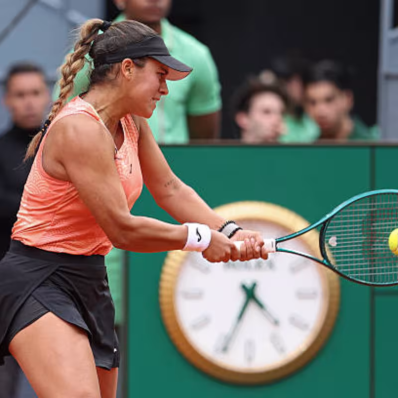 Bouzas, after their defeat: "It has been a match from which I am going to learn a lot." Photo: Getty Images