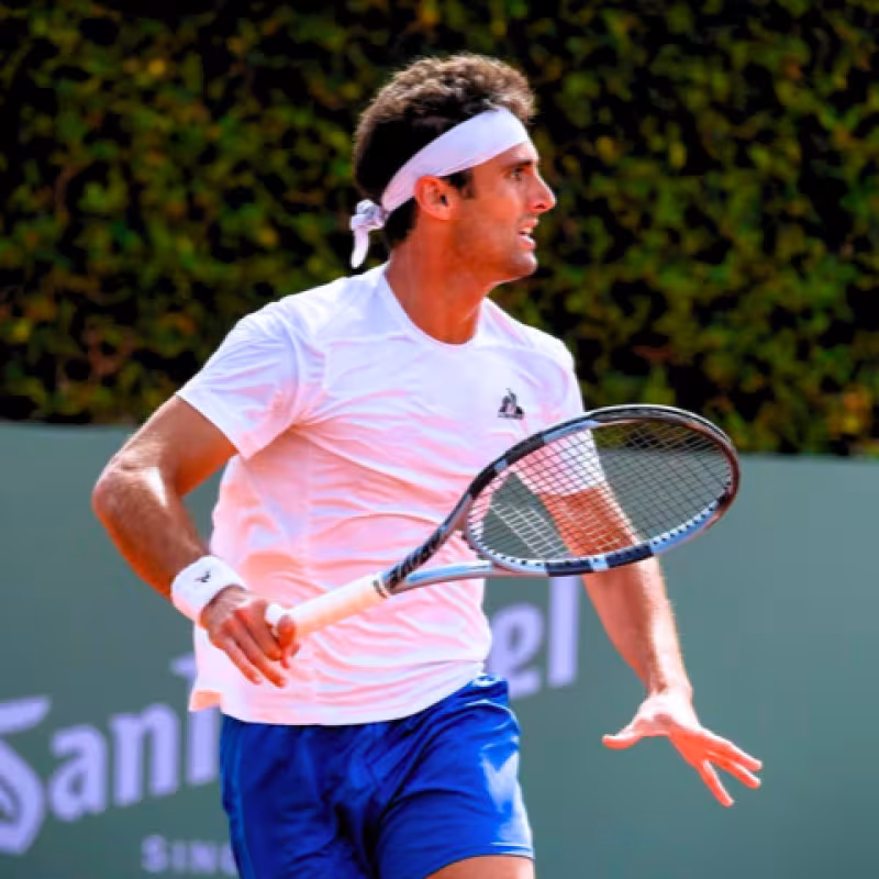 Carlos Taberner advances in Menorca. Source: RFET