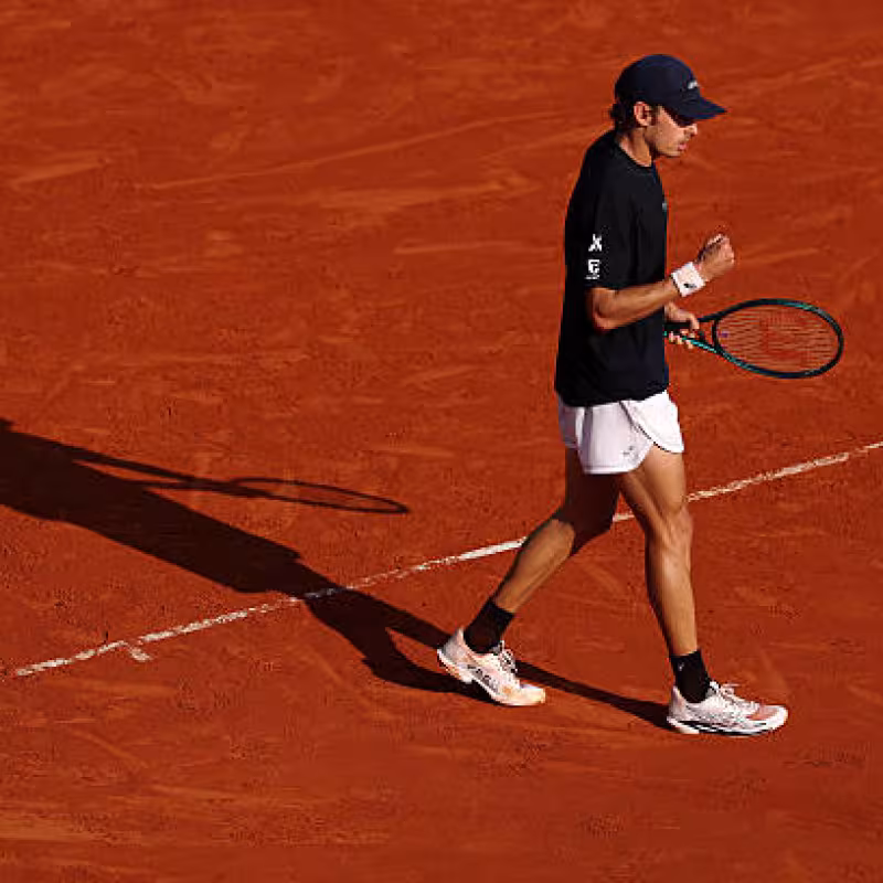 From Miñaur finds no rival in Medvedev and advances to the quarterfinals of Monte Carlo. Photo: Getty Images