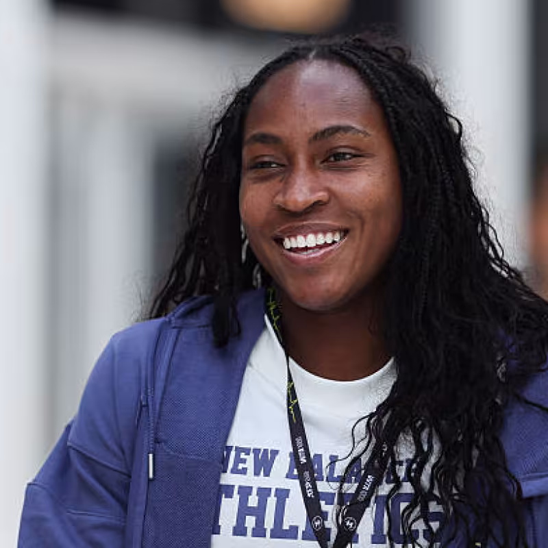 Gauff: "The economic distribution in tennis is nowhere near that of other sports." Photo: Getty Images