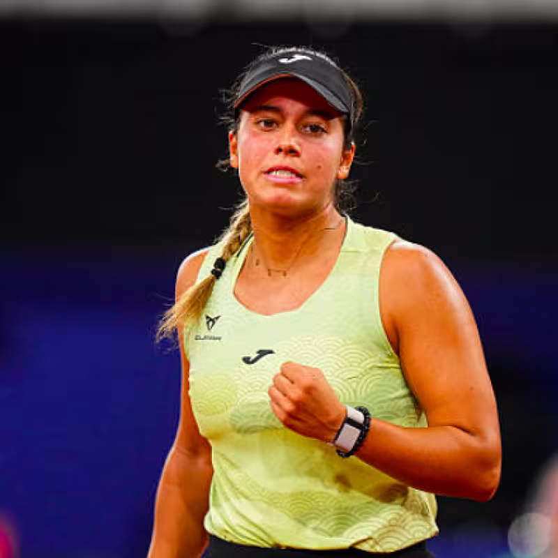 Jessica Bouzas is in the quarterfinals of Rouen. Source: Getty