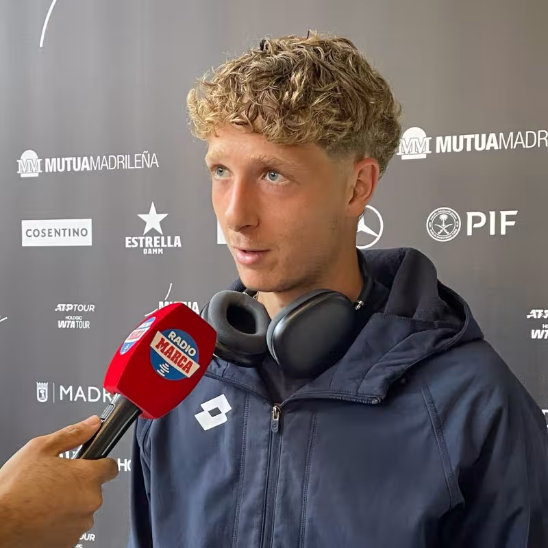Landaduce: "I have played a great match, I am not sad at all". Photo: Getty Images