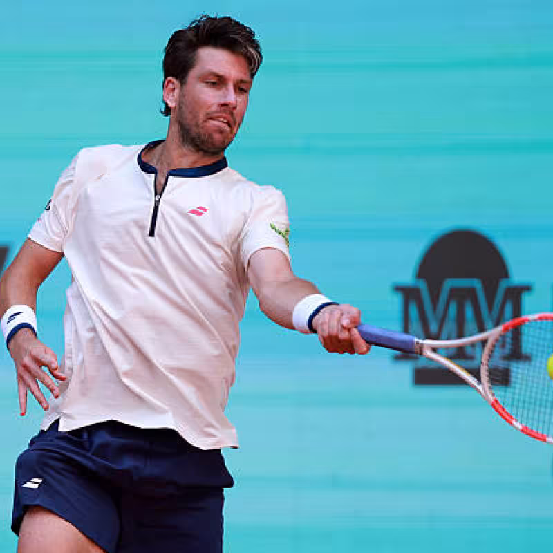 Norrie ends Landaluce's dream after a close three-set match. Photo: Getty Images