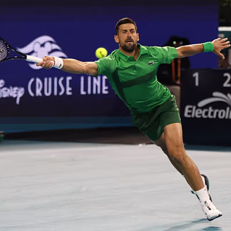 This is Novak Djokovic's potential lineup at the ATP Monte Carlo 2025. Photo: Getty Images.