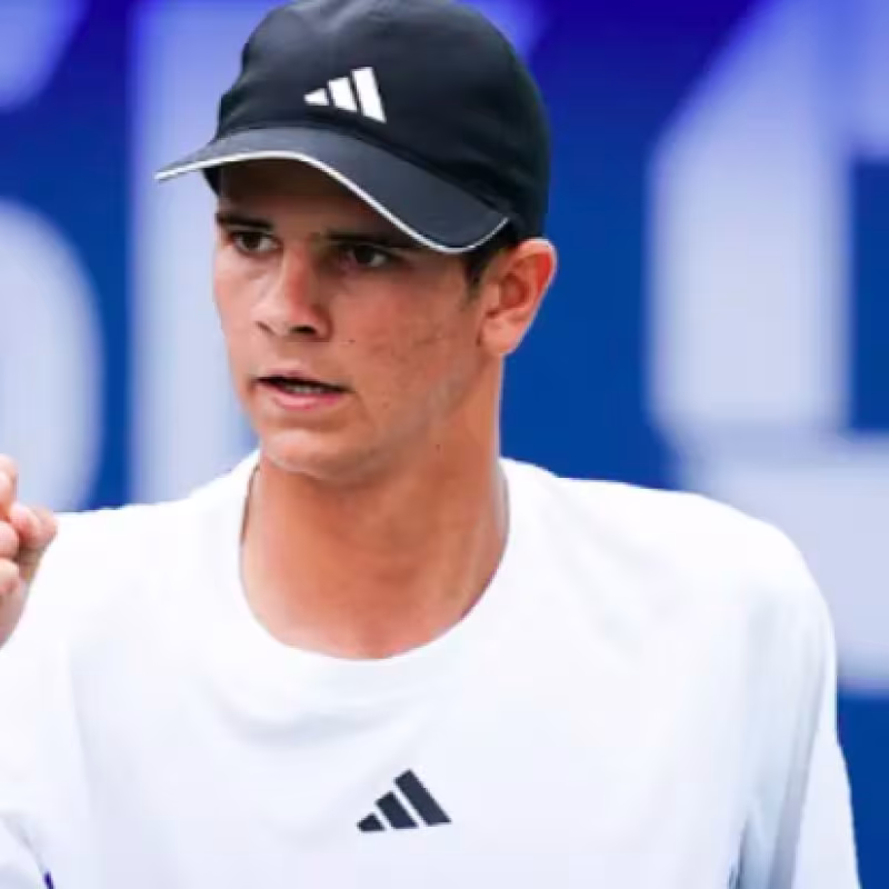Rafa Jódar achieves his first professional victory in Mexico. Source: Getty