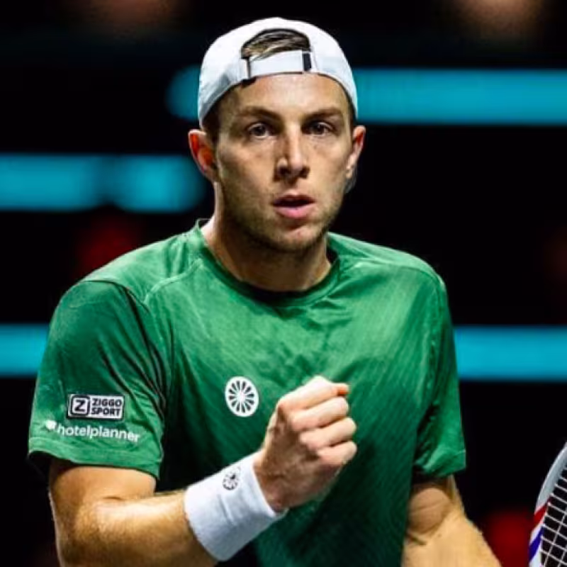 Tallon Griekspoor ends Pablo Carreño in Marrakech. Source: Getty