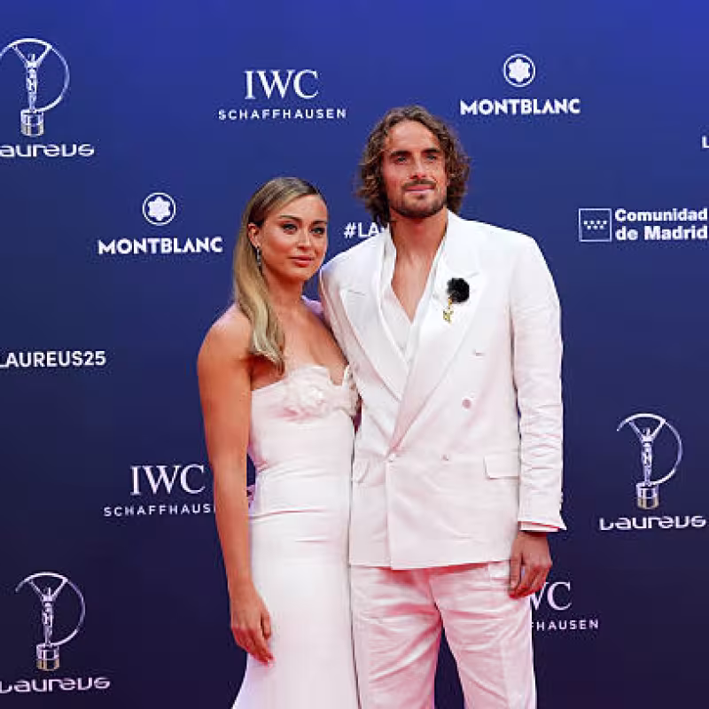 Tennis is showcased at the Laureus Awards: from 'Nadalcaraz' to Djokovic, passing through Tsitsipas and Badosa. Photo: Getty Images.