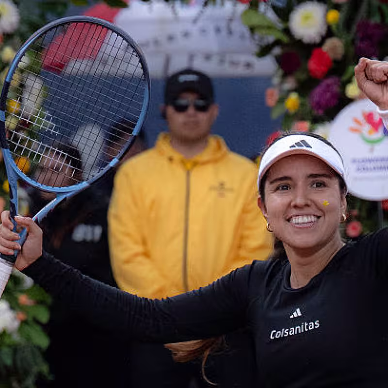 WTA Bogotá 2025: Osorio keeps the Colombian dream alive, and Kawa surprises Bouzkova. Photo: Getty Images.