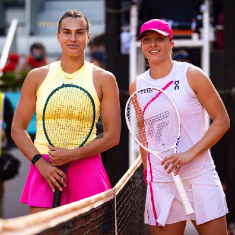 Analysis of the women's singles draw at Mutua Madrid Open 2025. Photo: gettyimages