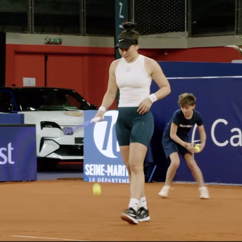 Andreescu returns to the circuit with a defeat