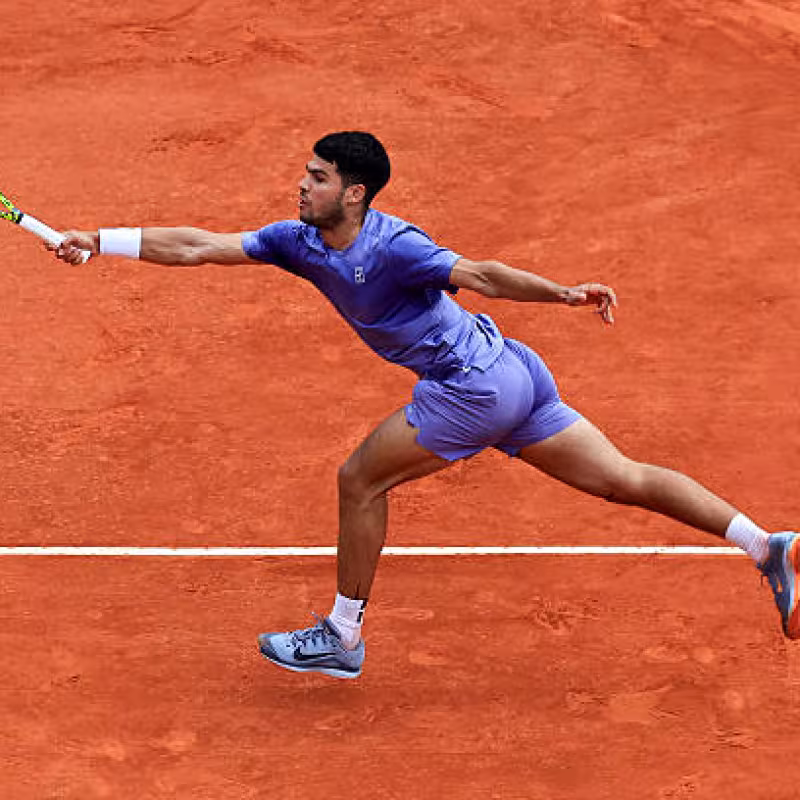 Carlos Alcaraz, leader of the ATP Race. Photo: gettyimages
