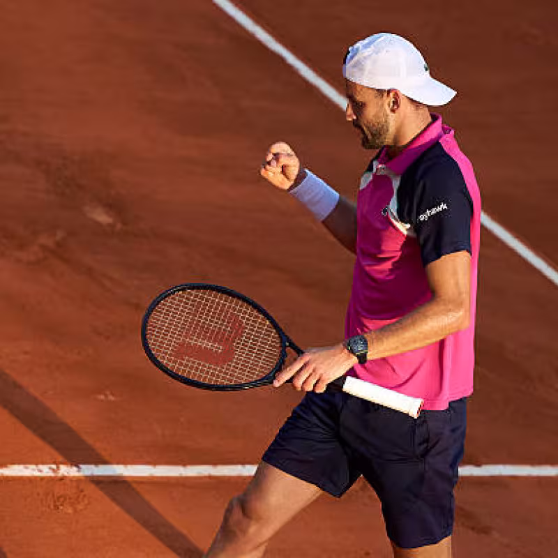 Grigor Dimitrov, quarterfinalist in Monte Carlo. Photo: gettyimages