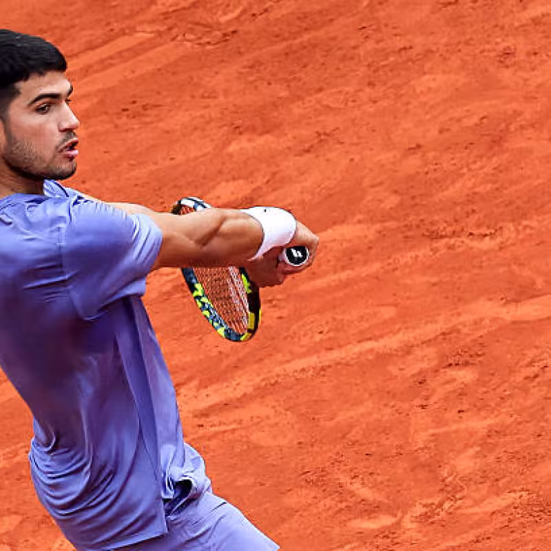 Carlos Alcaraz, schedule and where to watch the Monte Carlo final. Photo: gettyimages