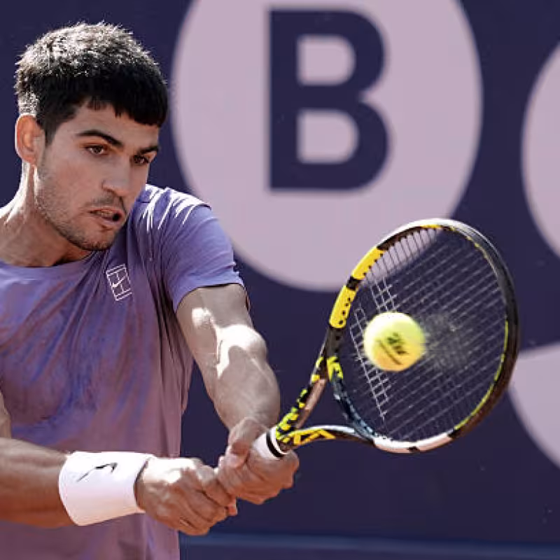 Carlos Alcaraz, final schedule in Barcelona. Photo: gettyimages