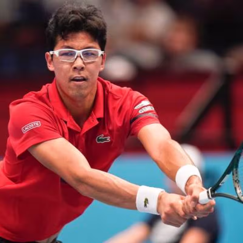 Hyeon Chung wins in Busan. Photo: gettyimages