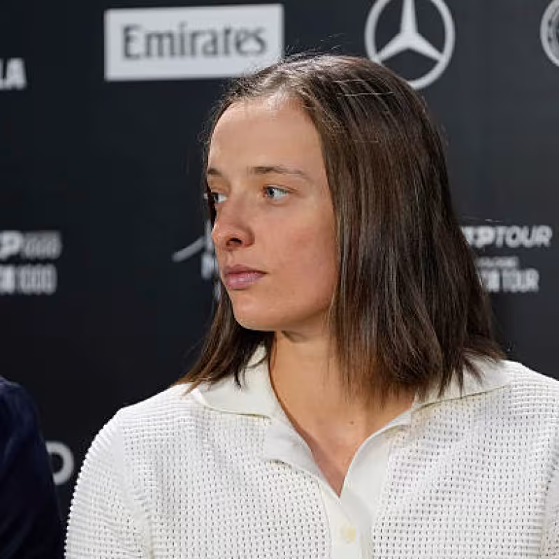 Iga Swiatek, tough opponent at Mutua Madrid Open 2025. Photo: gettyimages