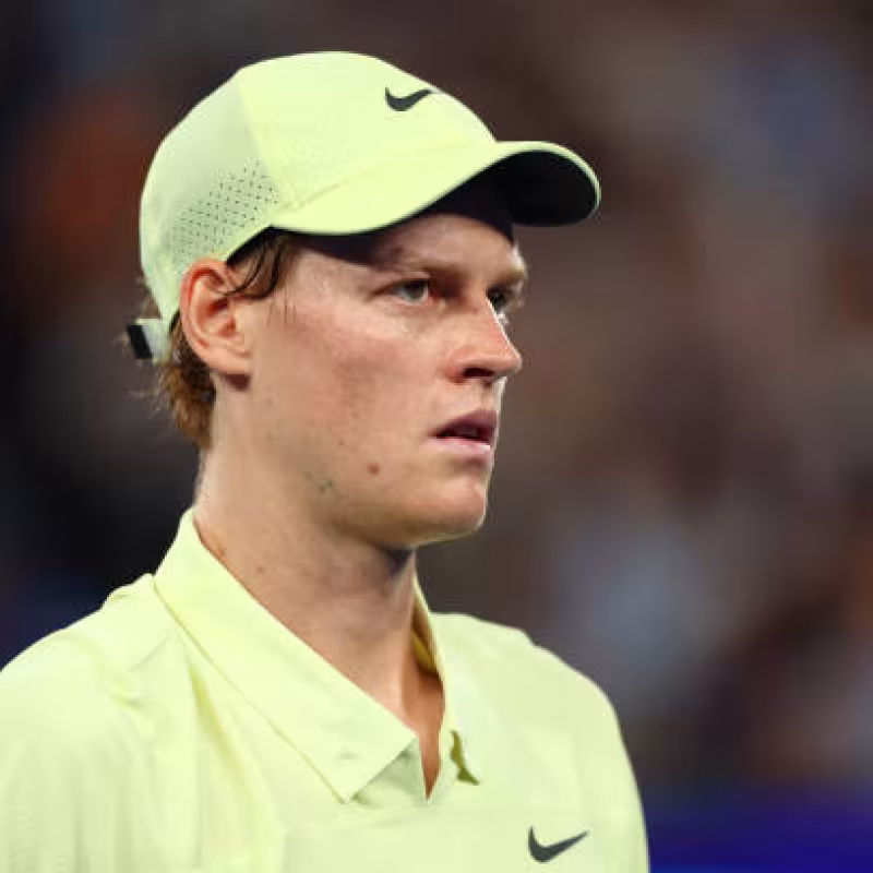 Jannik Sinner at the past Australian Open 2025. Photo: Getty