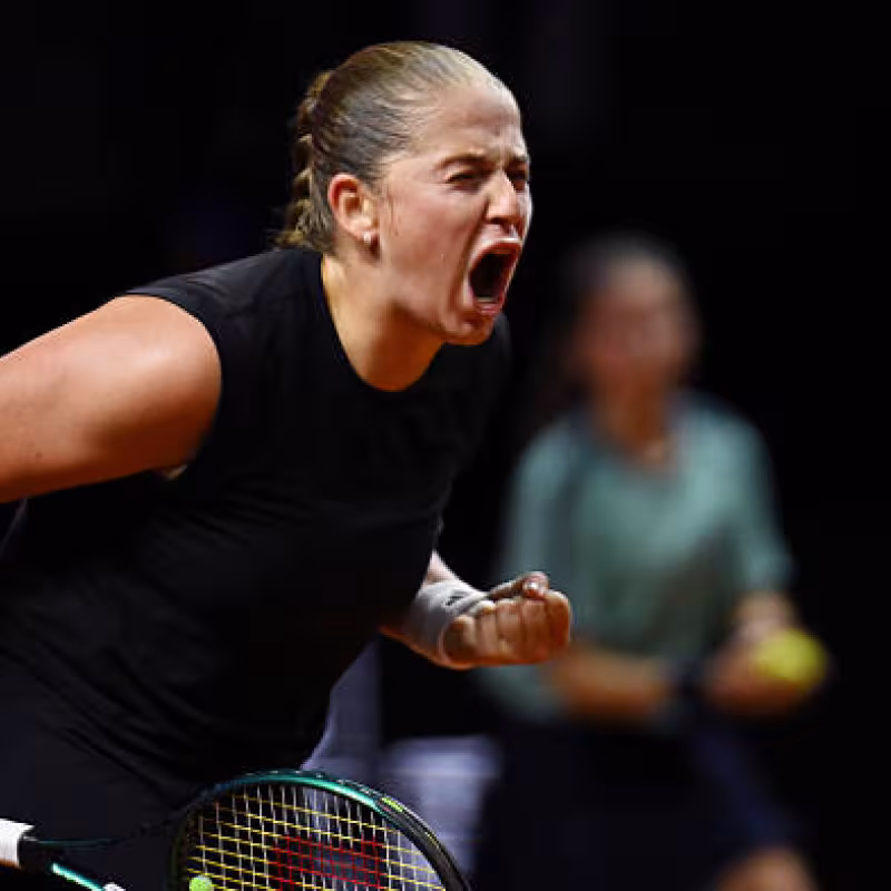 Jelena Ostapenko, champion in Stuttgart. Photo: gettyimages