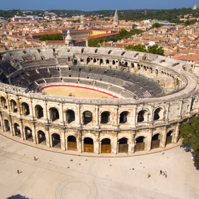Nimes Arena, stage for the upcoming UTS.