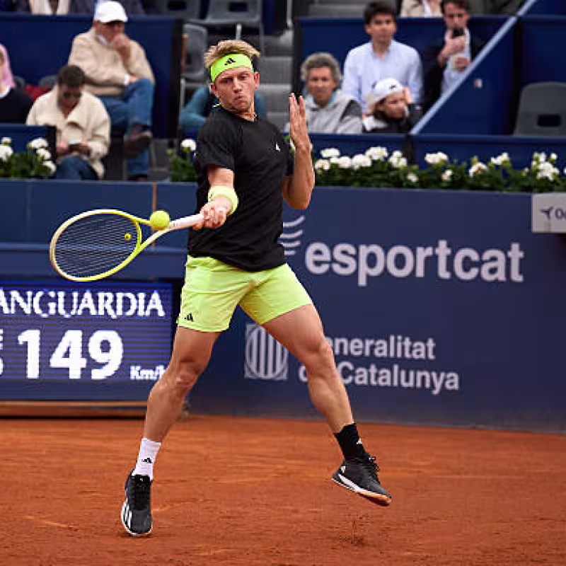 Friday, April 18th Order of Play Conde de Godó 2025: Davidovich, in the morning. Photo: Getty