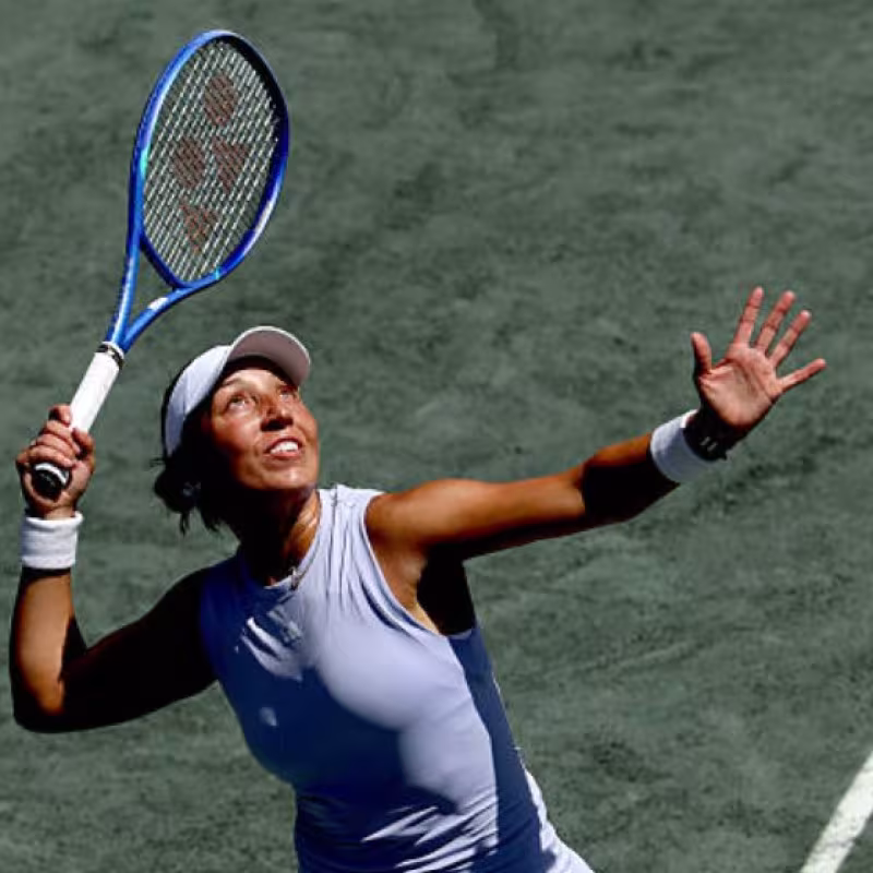 Jessica Pegula at the WTA Charleston 2025. Photo: Getty