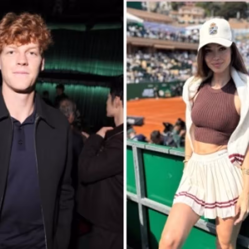 Sinner Caught with his new girlfriend in Monte Carlo.