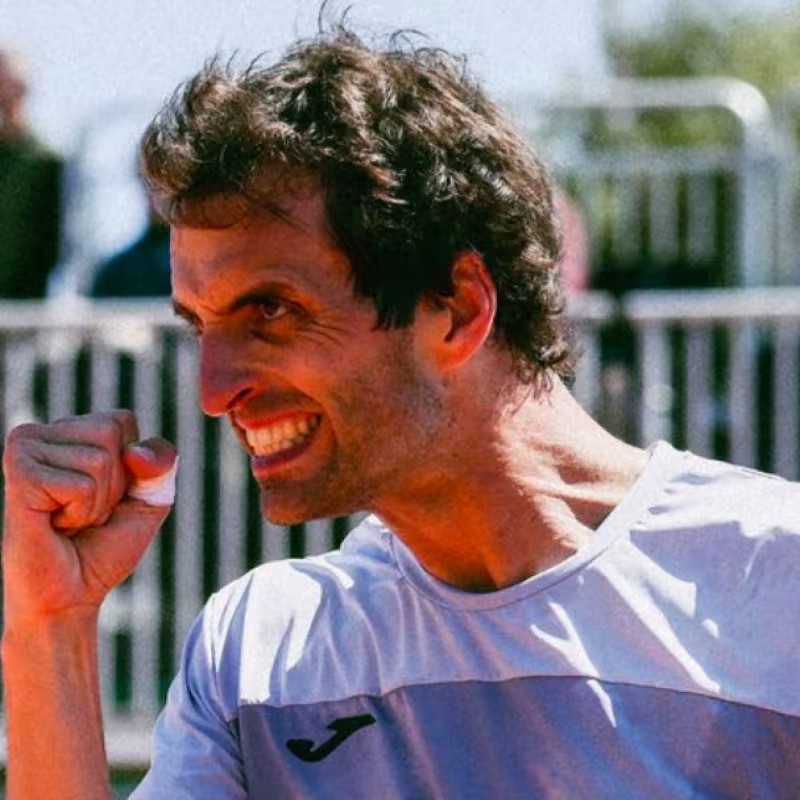 Albert Ramos starts with a victory in the Qualy of Roland Garros 2025. Source: RFET